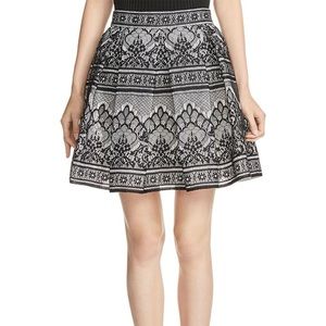 Maje Bonded Lace skirt